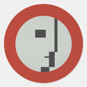 FLomm Heroes: D’EVOCATUR! Classic Round Sticker