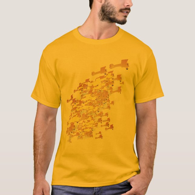 FLomm Heroes: The Squad! T-Shirt (Front)