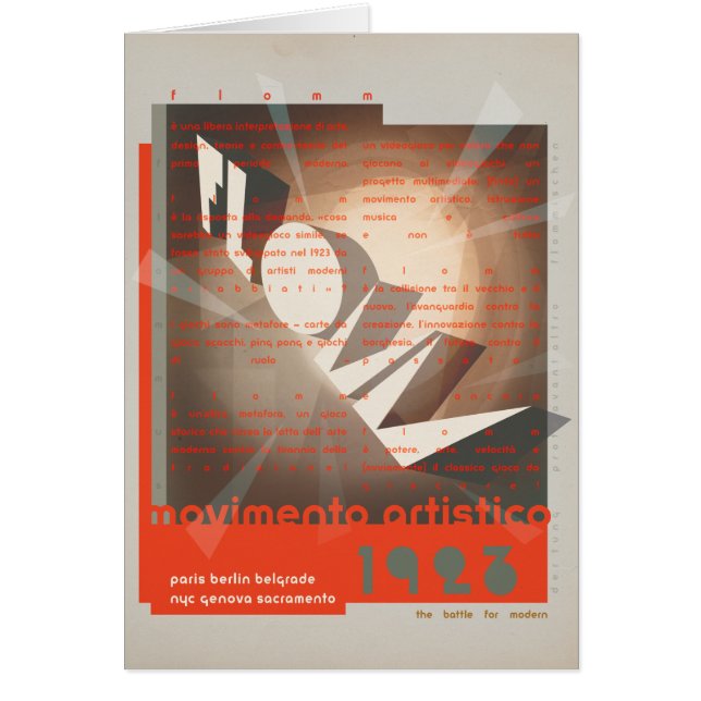 FLomm movimento artistico (Front)