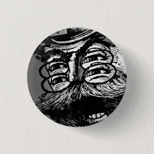 FLomm Villains: Screaming ThWINGh! 3 Cm Round Badge