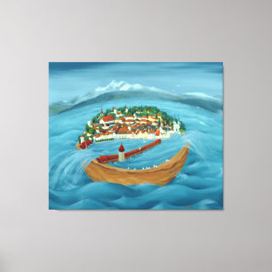 Flood 1999 canvas print
