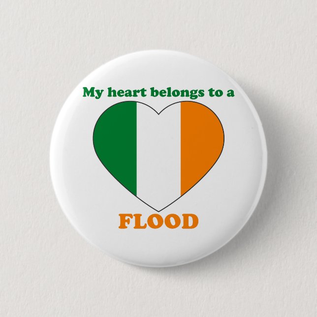 Flood 6 Cm Round Badge (Front)
