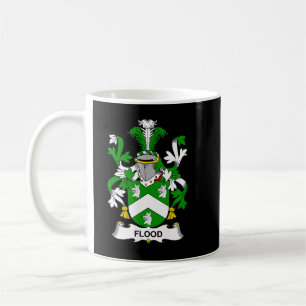 Flood Coat of Arms  Family Crest  Coffee Mug