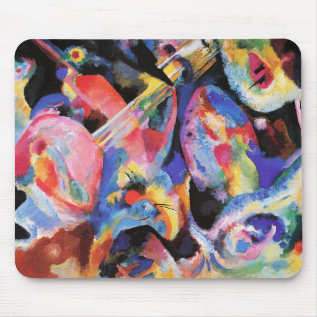 Flood Improvisation Mouse Mat (Front)