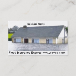 Flood Insurance Business card