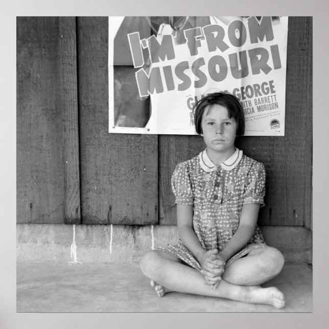 Flood Refugee – 1939. Poster (Front)