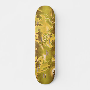 Flooded Earth Map Skateboard