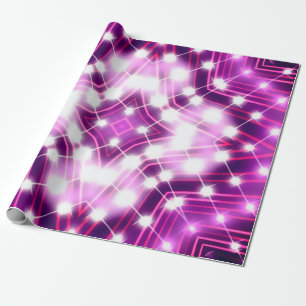 Floodlights background wrapping paper