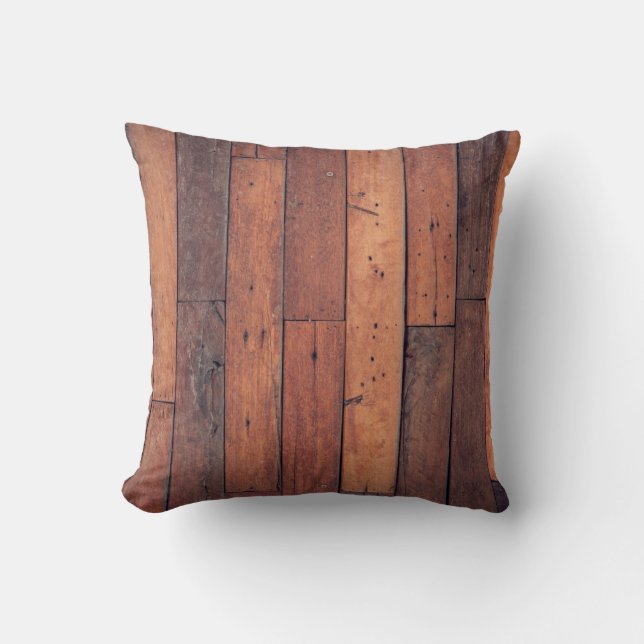 Floor parquet pattern wood cushion (Front)