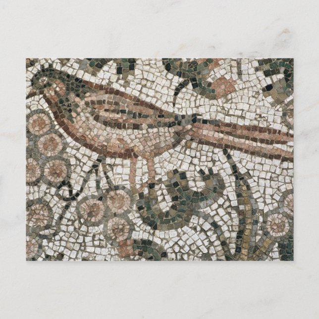 Floor pavement depicting a bird, 4th century AD (m Postcard (Front)