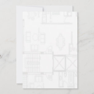 Floor Plan Invitation