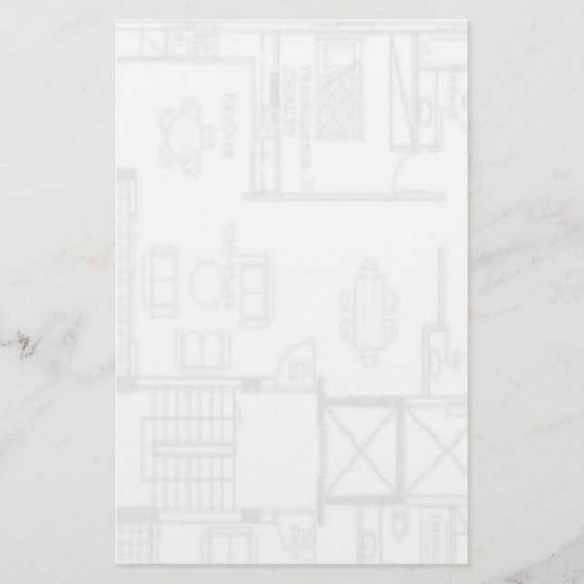 Floor Plan Stationery (Front)