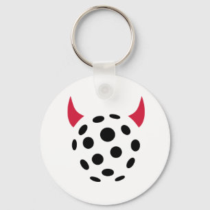 Floorball devil key ring