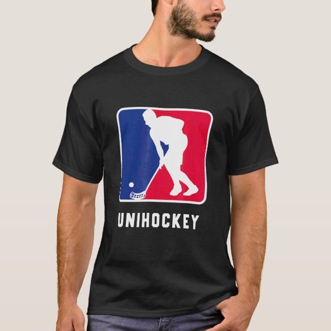 Floorball Hockey Salibandy Innebandy T-Shirt (Front)