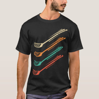 Floorball Indoor Hockey Team Sports Stick Flex Des T-Shirt