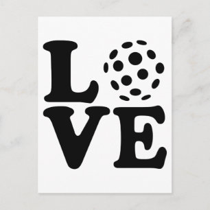 Floorball love postcard