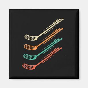 Floorbyll Indoor Hockey Team Sports Stick Flex Des Magnet