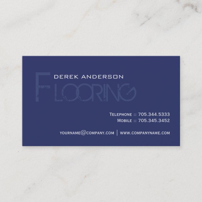 Flooring Business Cards (Front)