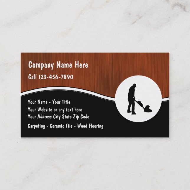 Flooring Business Cards (Front)