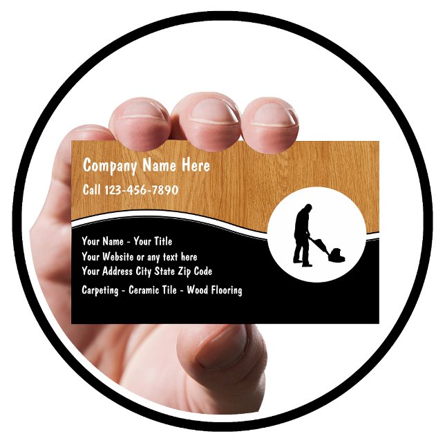 Flooring Business Cards (Creator Uploaded)