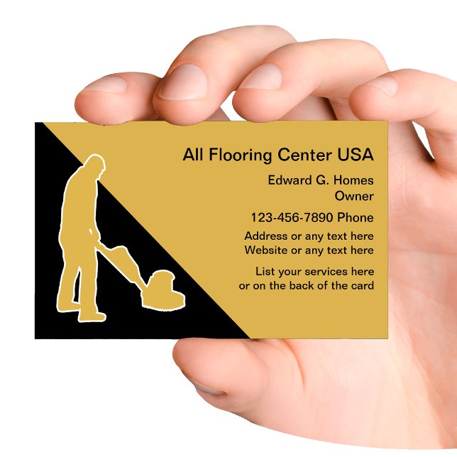 Flooring Business Cards (Creator Uploaded)