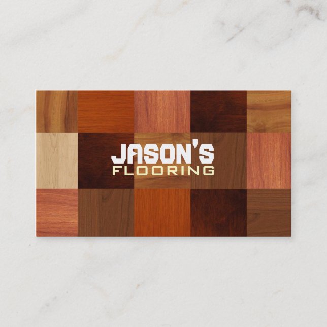 Flooring Business Cards (Front)