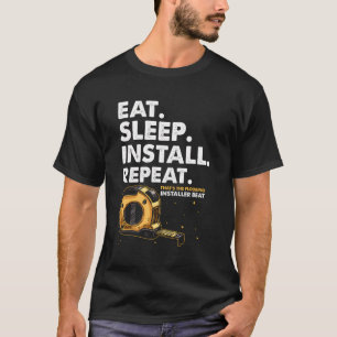 Flooring Construction Designs For Carpet Installer T-Shirt