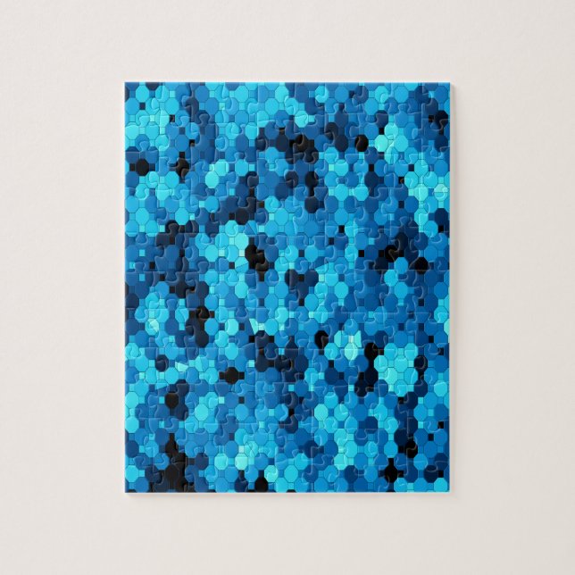 Flooring in  Blue... Jigsaw Puzzle (Vertical)