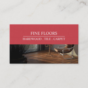 Flooring Installation Construction Business Business Card