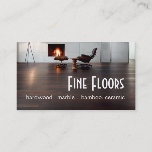 Floor Installation Business Cards Zazzle UK