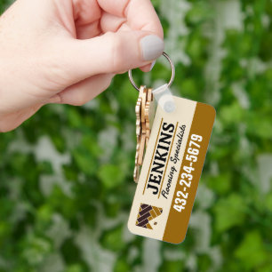 Flooring Installation Professional Key Ring