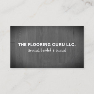 Flooring Installer Business Card