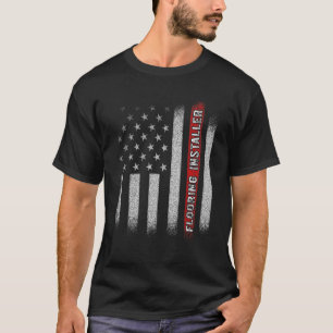Flooring Installer Contractor Floor Installation   T-Shirt