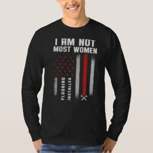 Flooring Installer Contractor Floor Installation _ T-Shirt