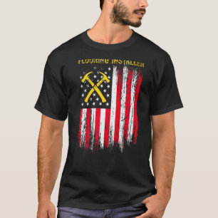Flooring Installer Contractor Floor Installation _ T-Shirt