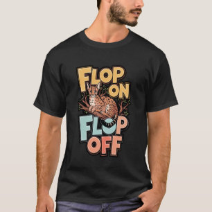Flop Off Flop Off Caracal Cat Big Floppa T-Shirt