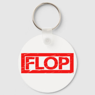 Flop Stamp Key Ring