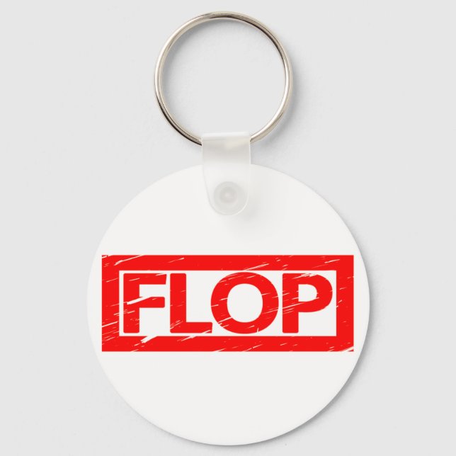 Flop Stamp Key Ring (Front)