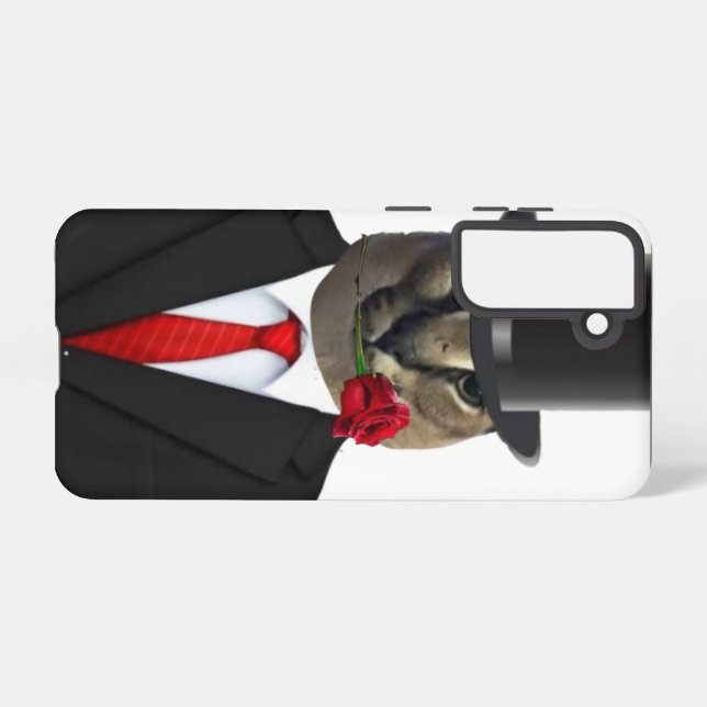 Floppa Fino Samsung Galaxy S21 Case (Back Horizontal)