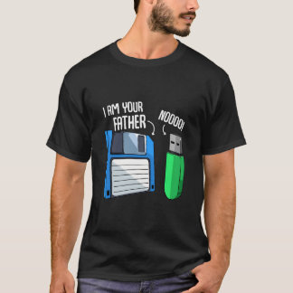 Floppy Disc Coder Computer Engineering Geek Nerd C T-Shirt