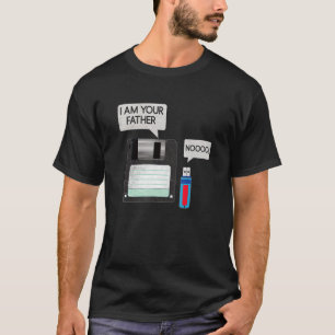 Floppy Disc I Am Your Father Usb Stick No Geek Com T-Shirt