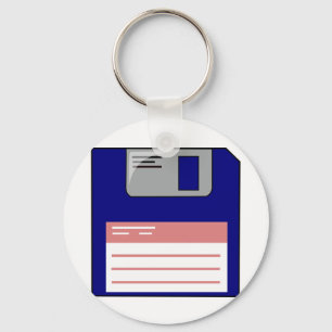 Floppy Disc Keychain