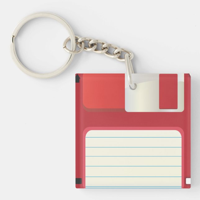 Floppy Discs Key Ring (Front)