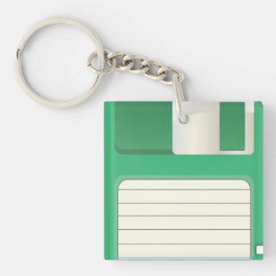 Floppy Discs Key Ring