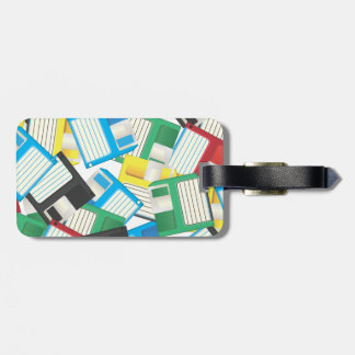 Floppy Discs Luggage Tag