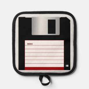 Floppy Disk Computer Science Classic Geek Cook Pot Holder
