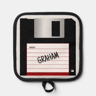 Floppy Disk Computer Science Classic Geek Cook Pot Holder