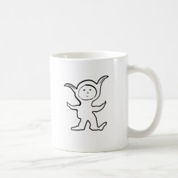 Floppy Pointy Ear Kids Jammies Design Coffee Mug