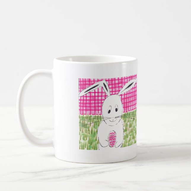 FLopsy Bunny Rabbit Coffee Mug (Left)