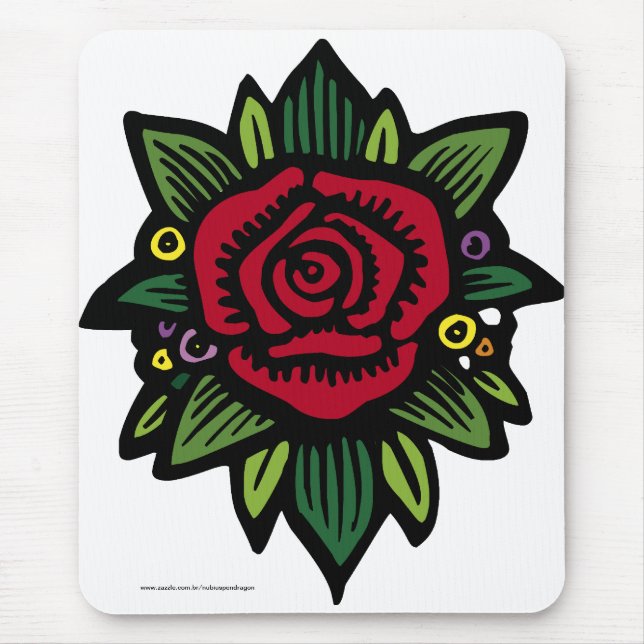 Flor Bela Mouse Mat (Front)
